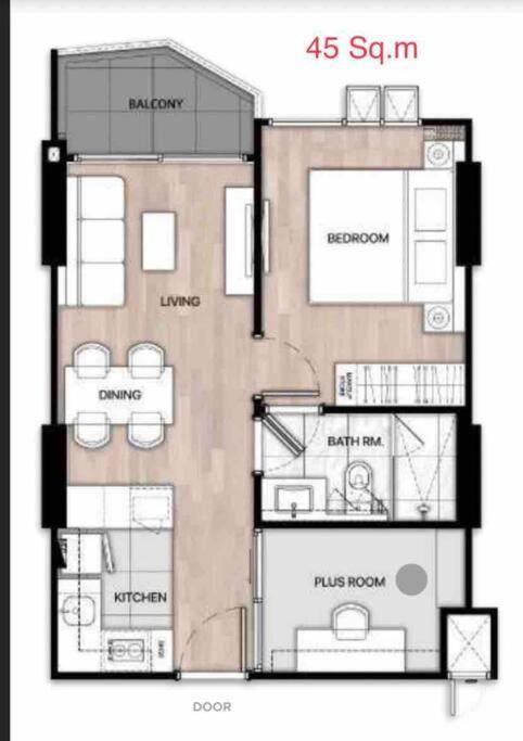 New & Cozy 2 Bedroom @ The Astra Sky River チエンマイ エクステリア 写真